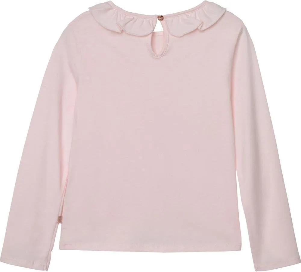 Girls Pink Long Sleeve T-Shirt