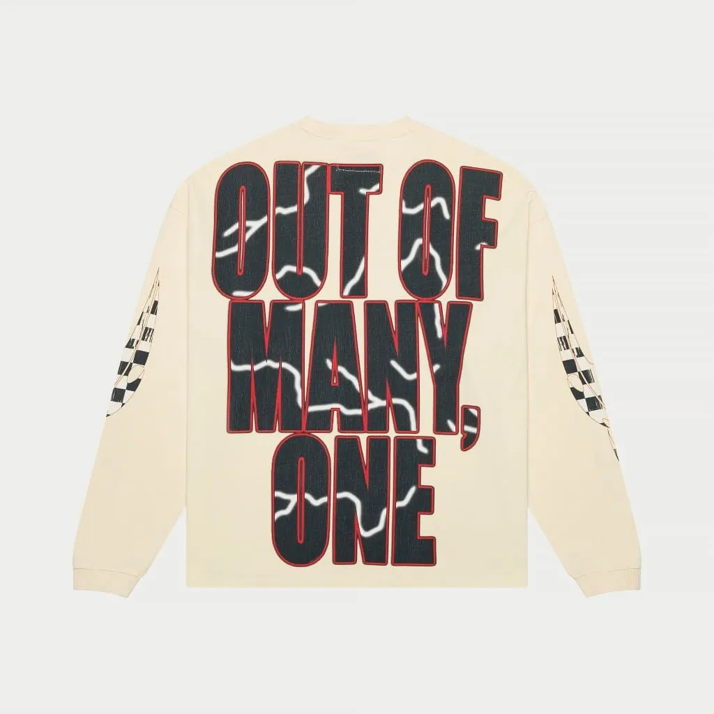 GODSPEED Racer Goldie LS T-Shirt (Bone)