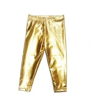 Gold Leggings - Size 10/12 Left