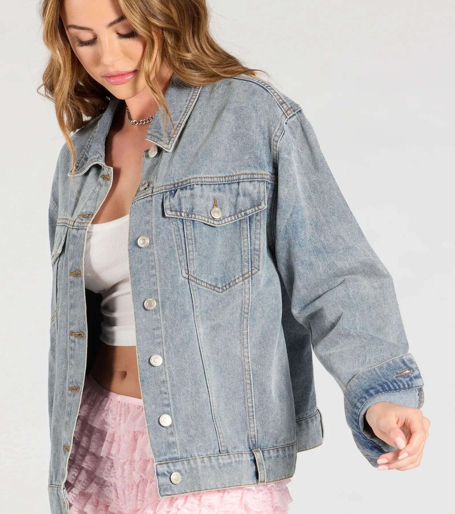 Good Jeans Oversized Trucker Denim Jacket