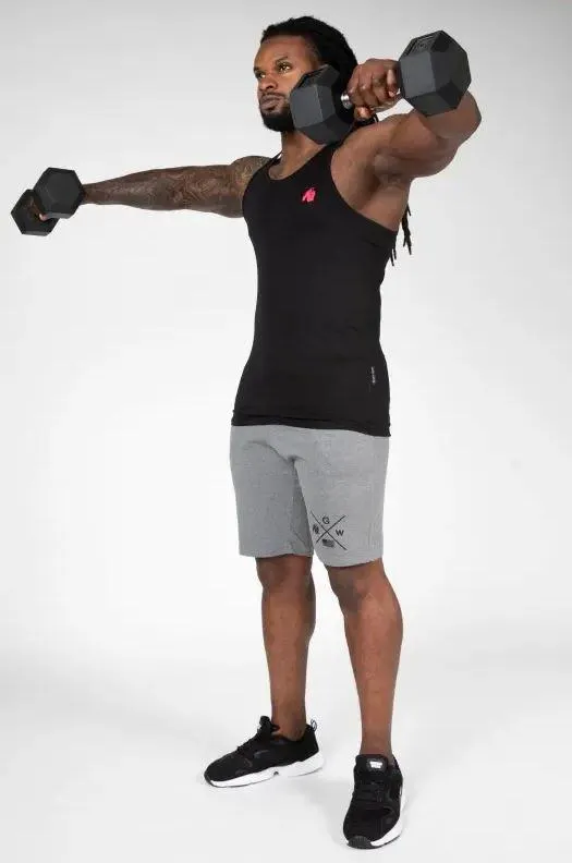 Gorilla Wear Adams Stretch Tank Top Black