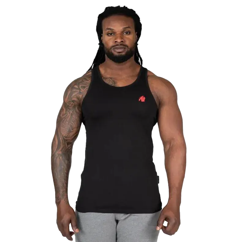 Gorilla Wear Adams Stretch Tank Top Black