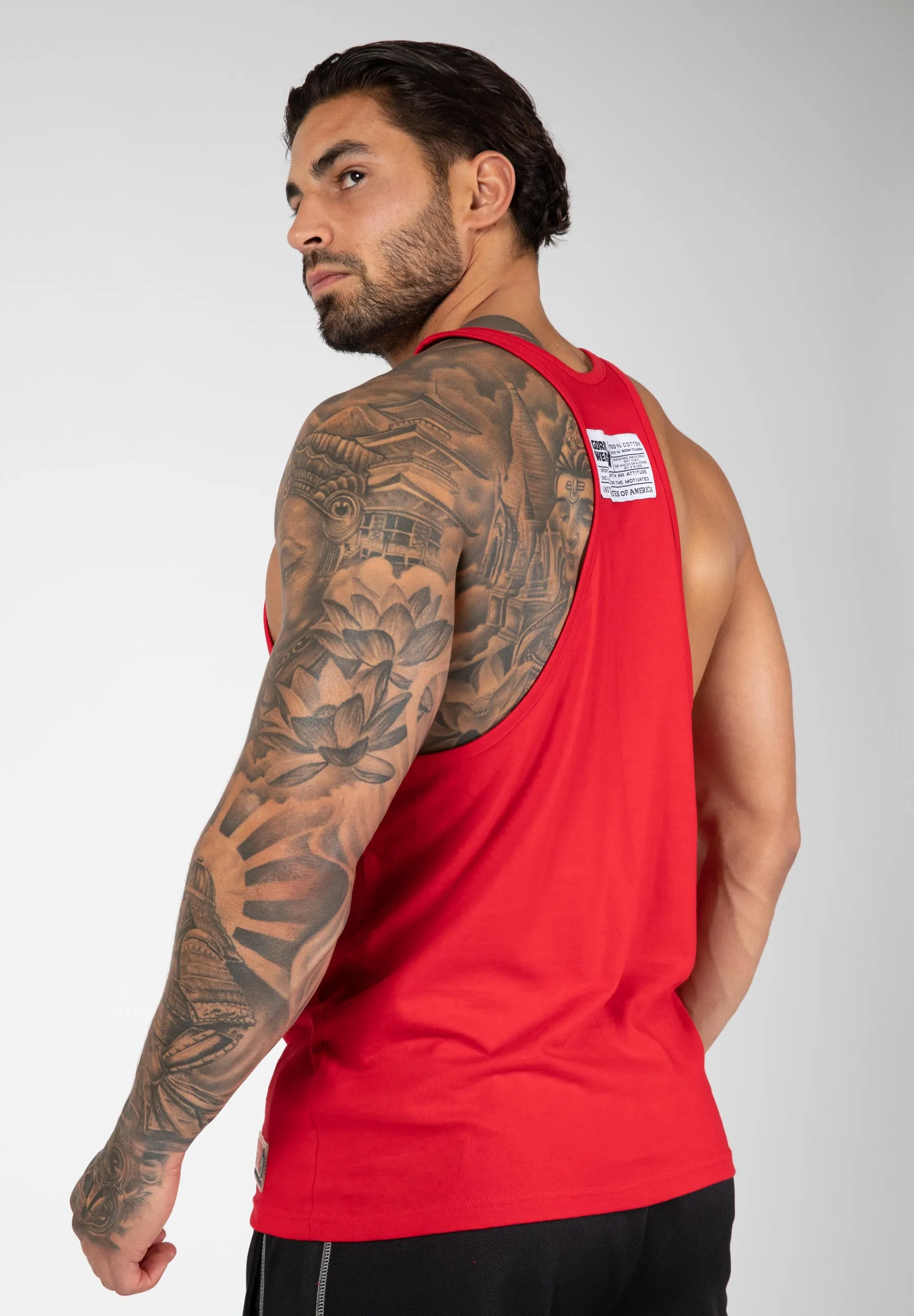 GORILLA WEAR Classic Tank Top Bodybuilding Weight Lifting Fitness Mens