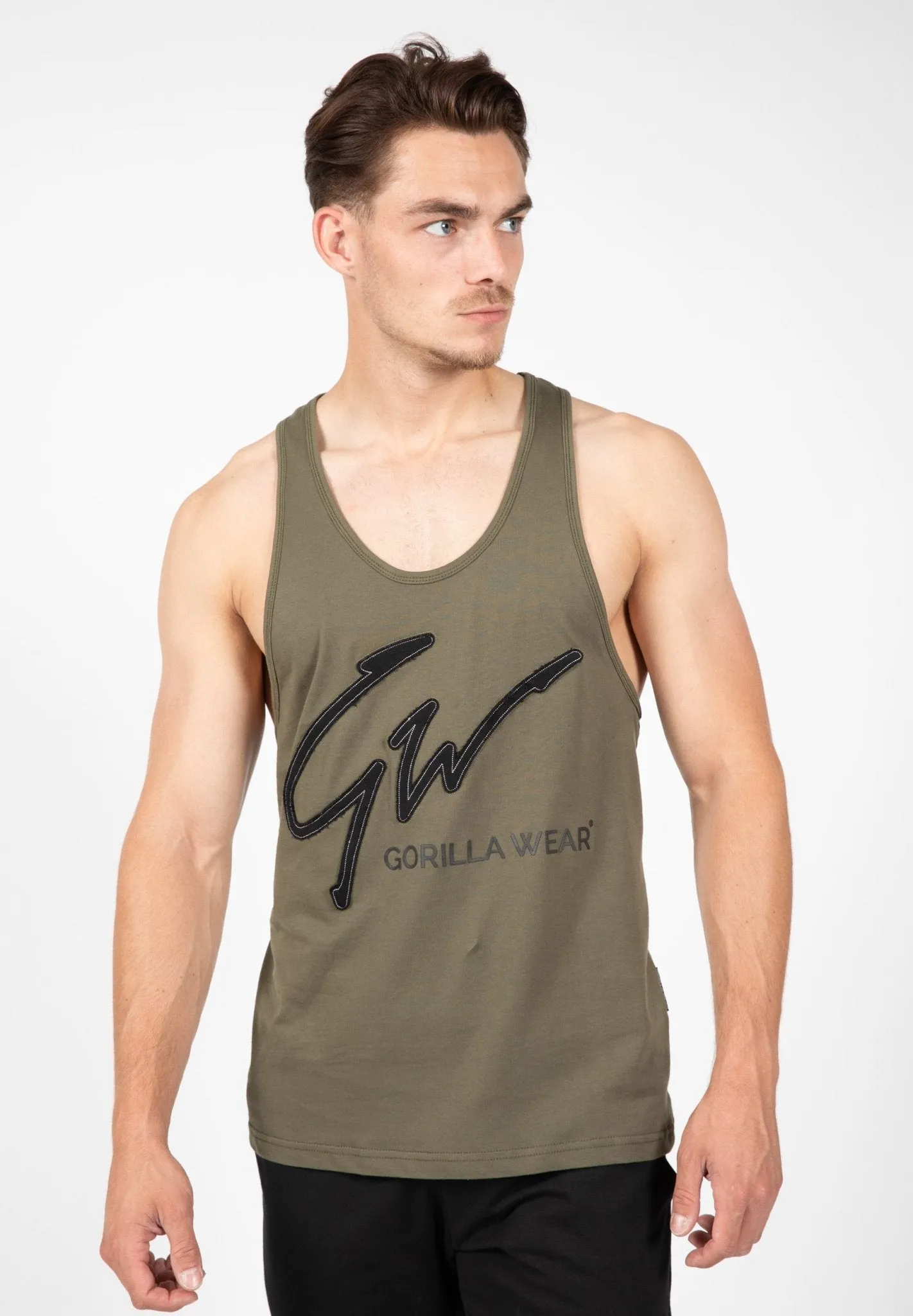 Gorilla Wear Evansville Tank Top - Army Green