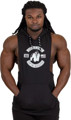 Gorilla Wear - Lawrence Hooded Tank Top - BLACK