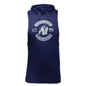 Gorilla Wear - Lawrence Hooded Tank Top - Navy