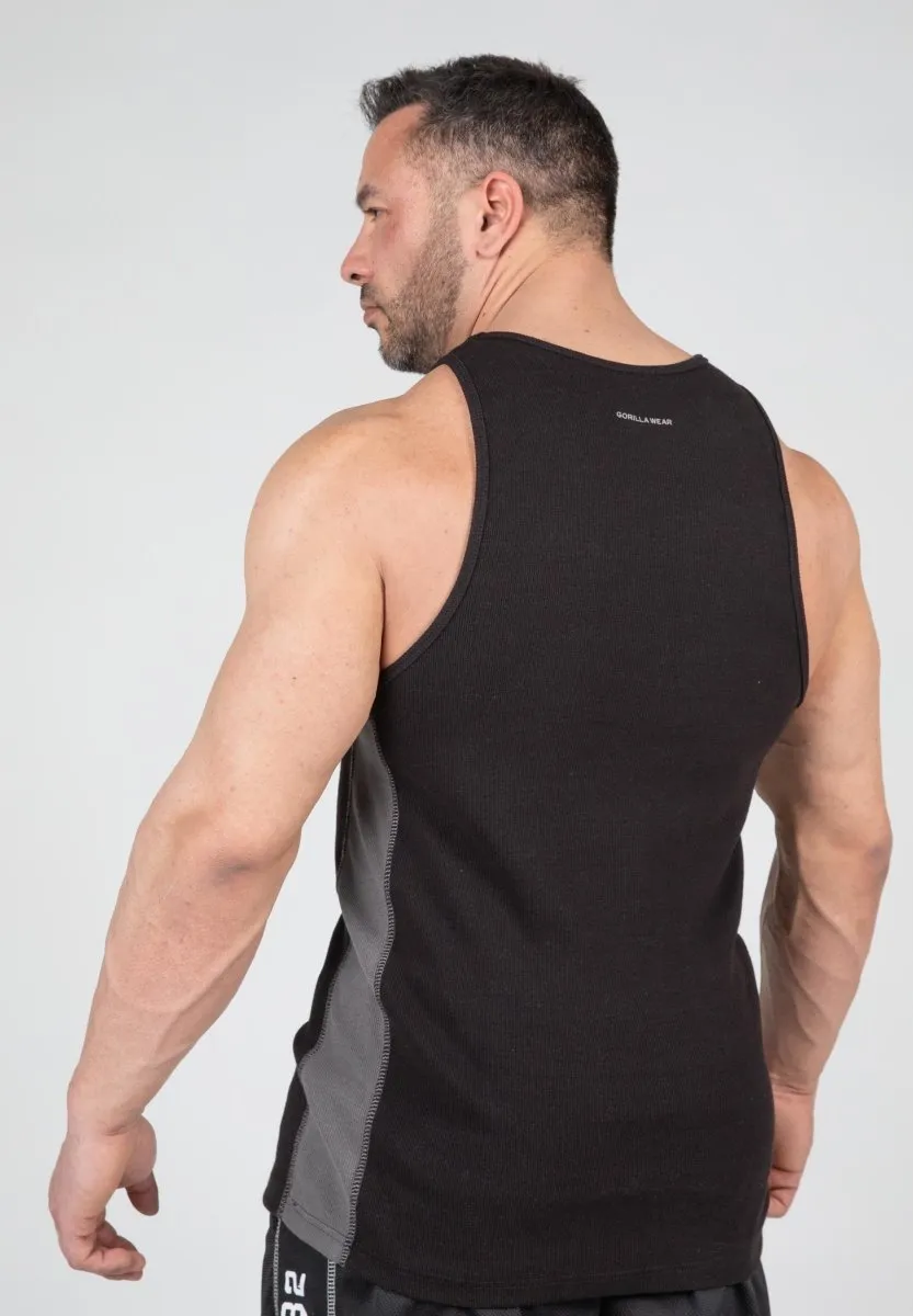 Gorilla Wear Richmond Rib Tank Top Black/Grey