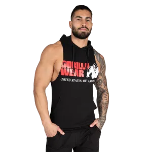 Gorilla Wear Rogers Hooded Tank Top - Black