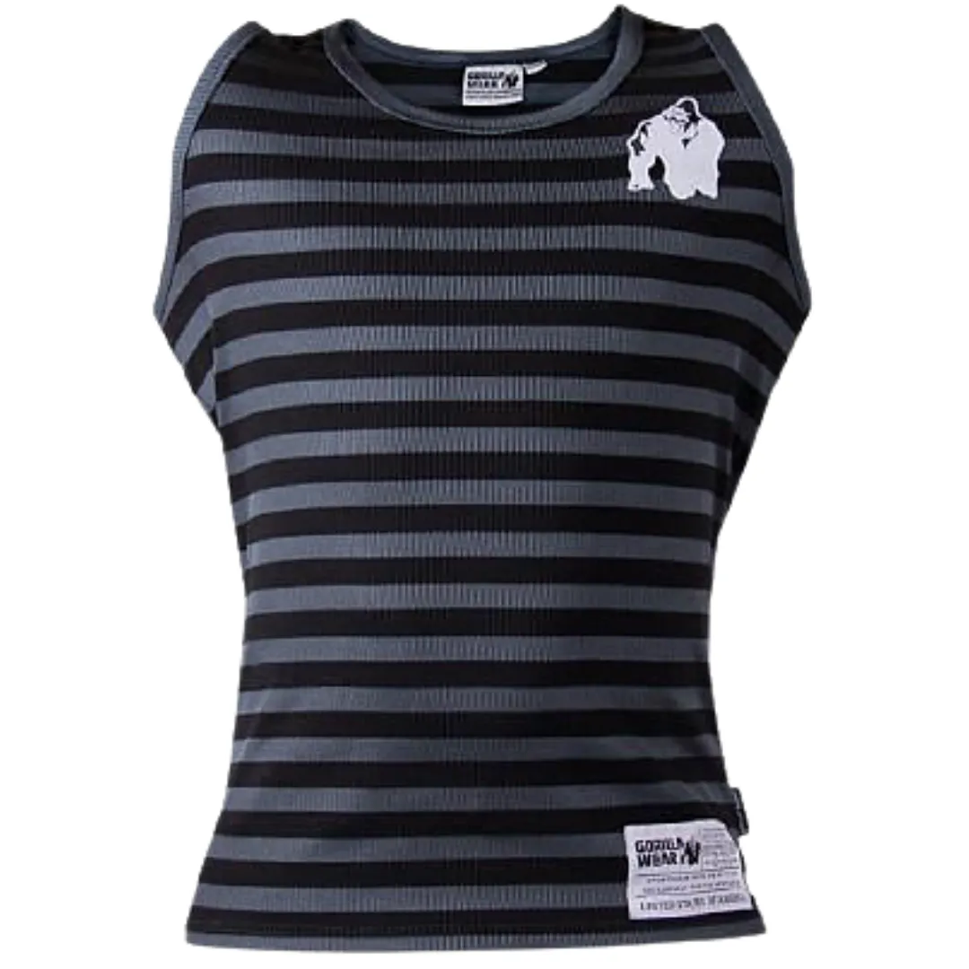 Gorilla Wear Stripe Stretch Tank Top