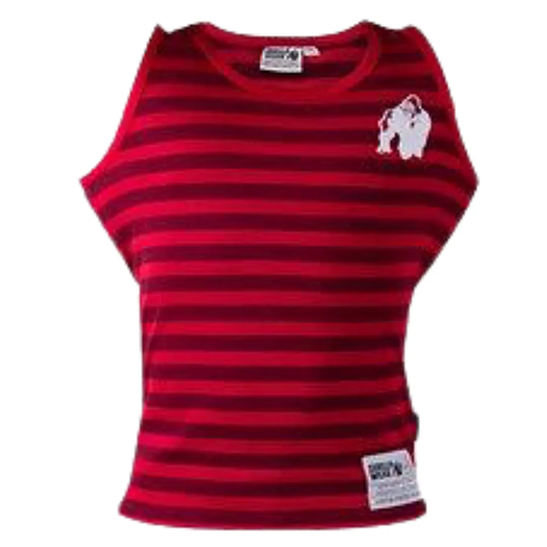 Gorilla Wear Stripe Stretch Tank Top