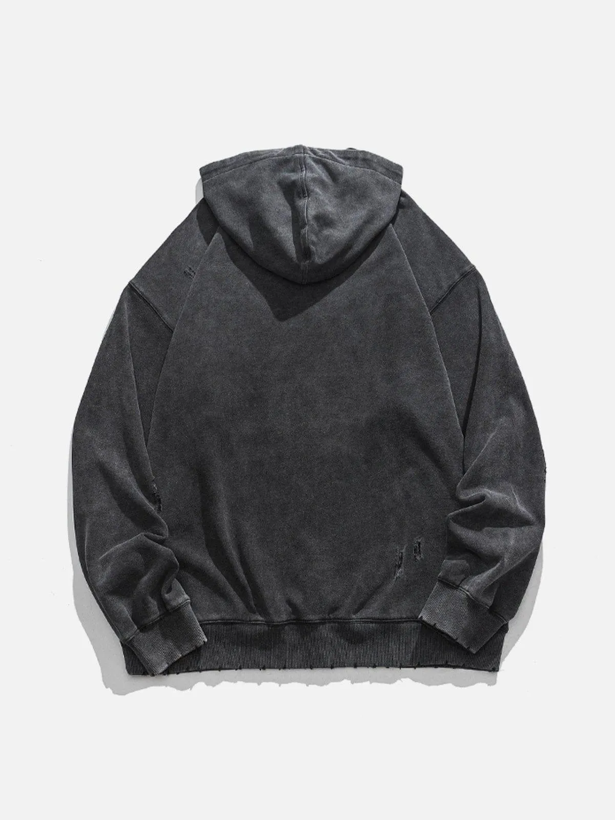 Gothic Alphabet Cut Hoodie