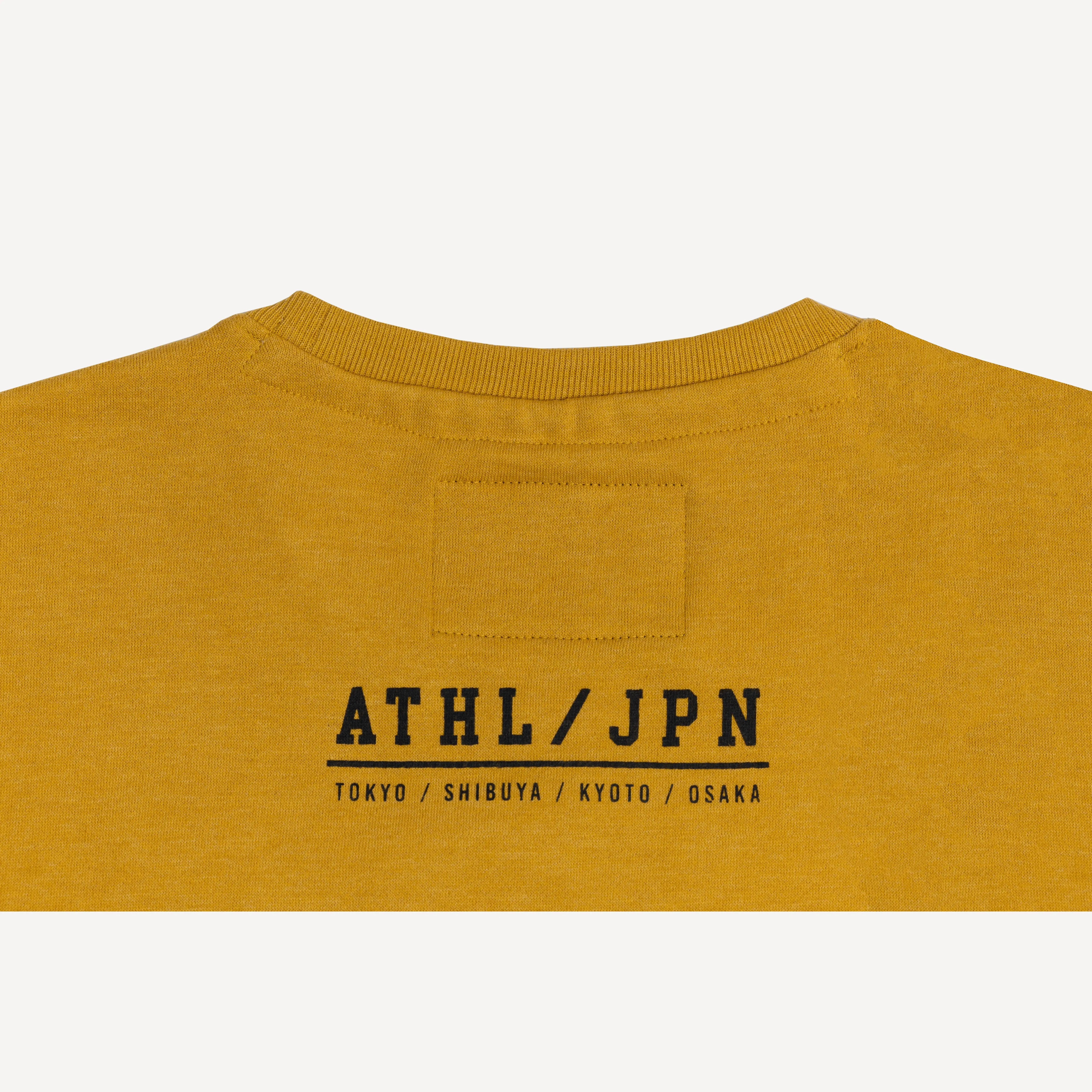 Graphic Wraparound Crewneck Sweatshirt - Tawny Olive / Fearless
