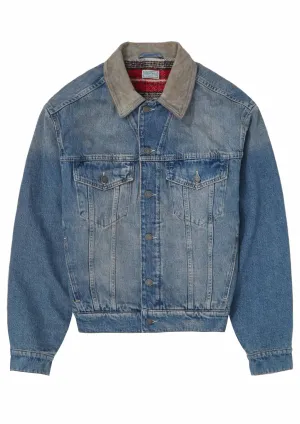 GUESS USA - GUSA DENIM TRUCKER JACKET LIGHT WASH
