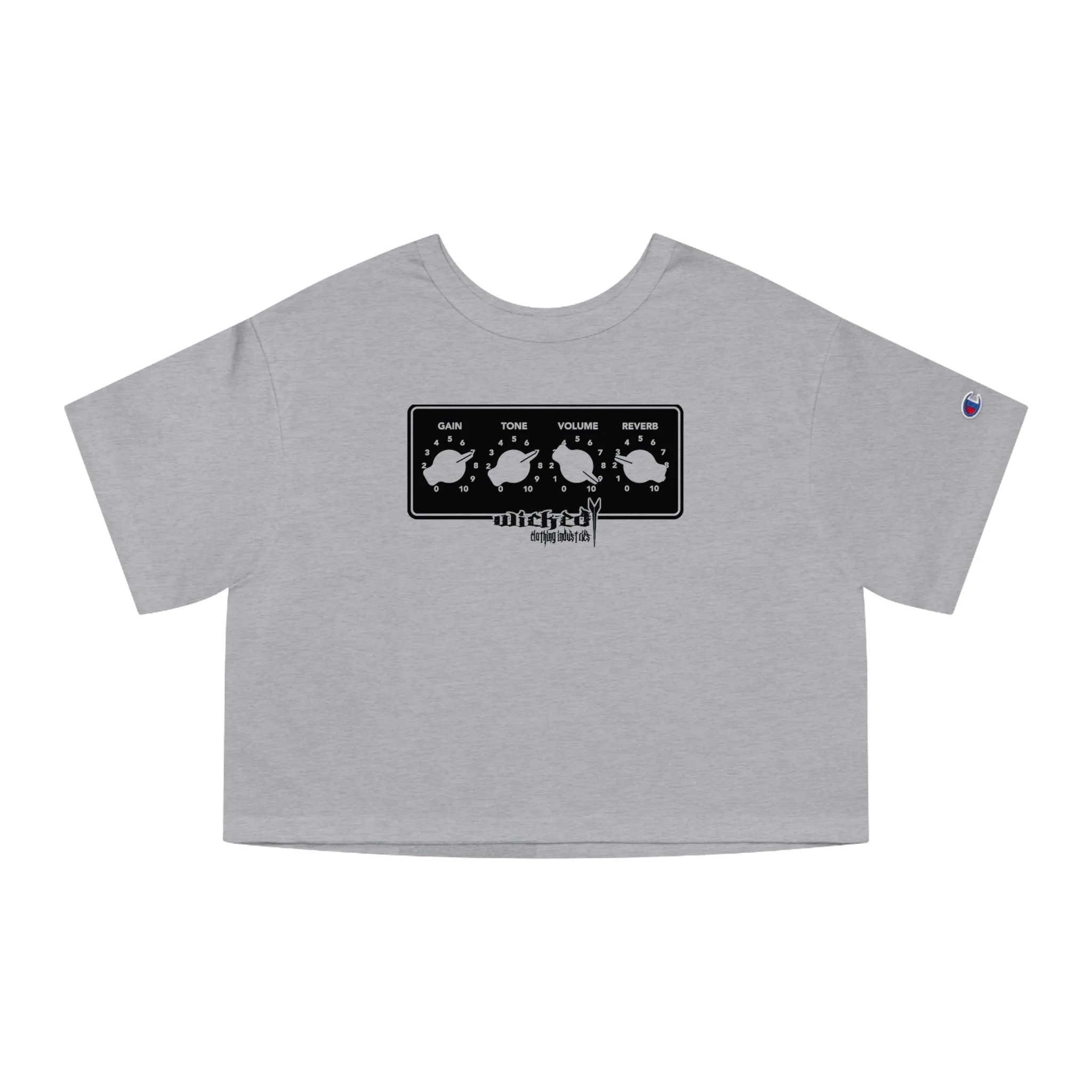 Guitar Amp Cropped T-Shirt