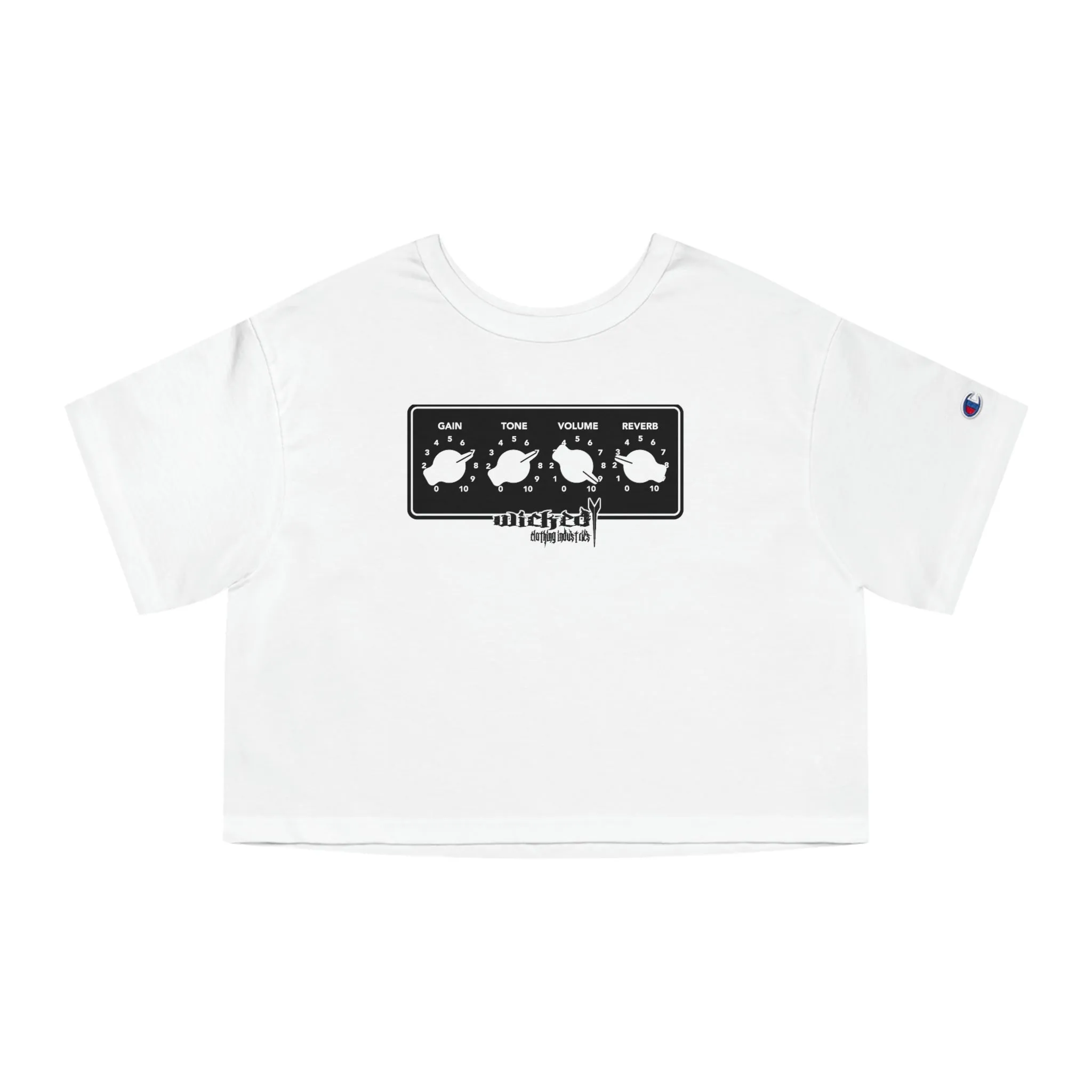Guitar Amp Cropped T-Shirt