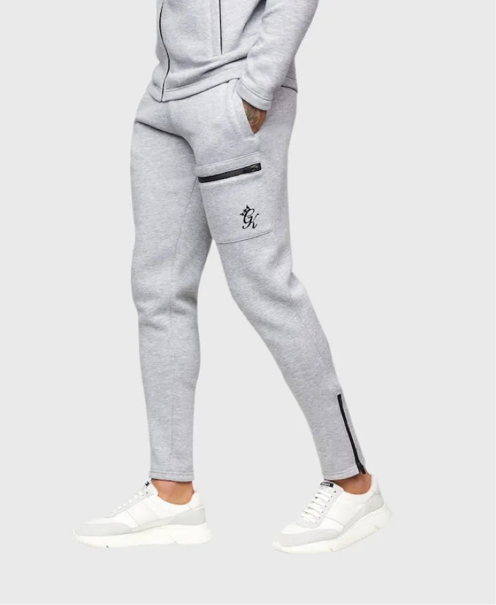 Gym King Traction Jogger Light Grey Marl