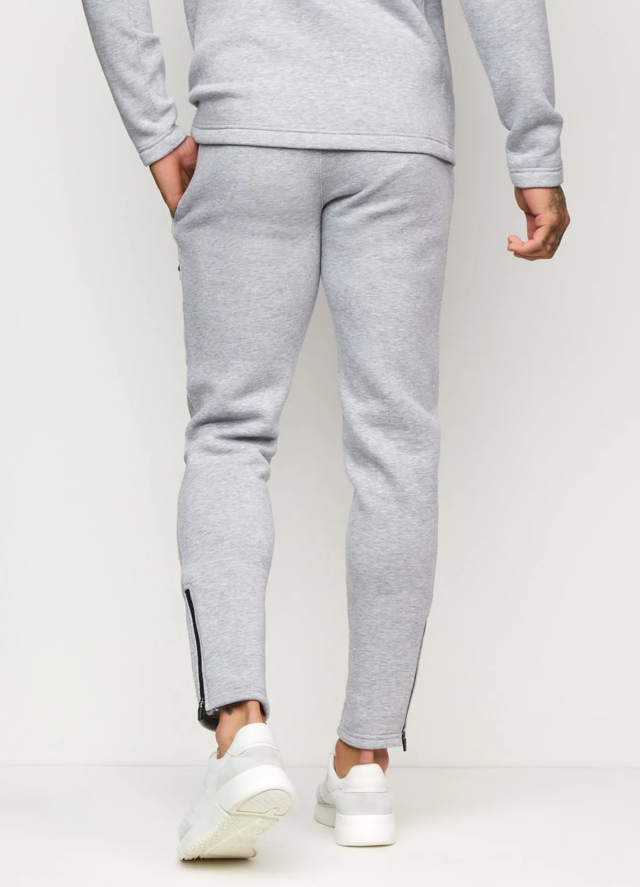 Gym King Traction Jogger Light Grey Marl