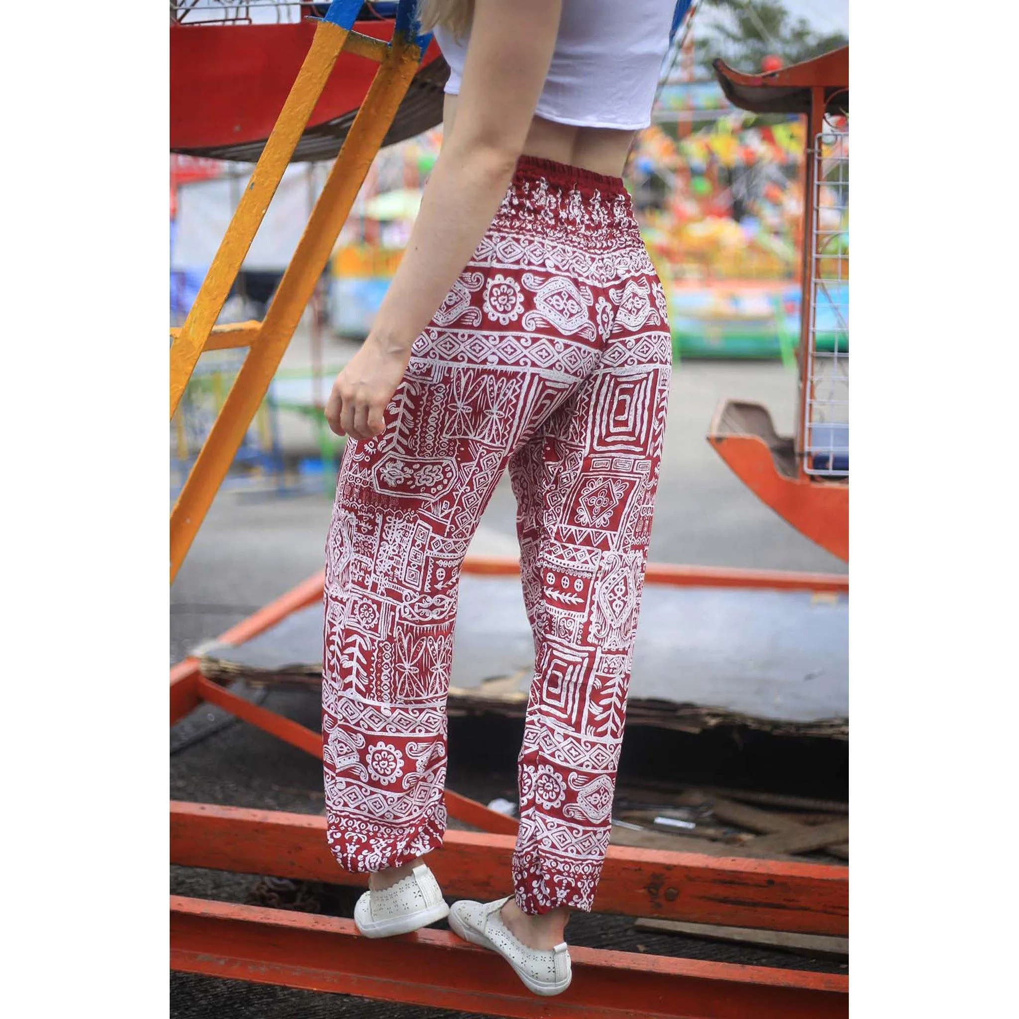 Gypsy Pants - Aztec Red