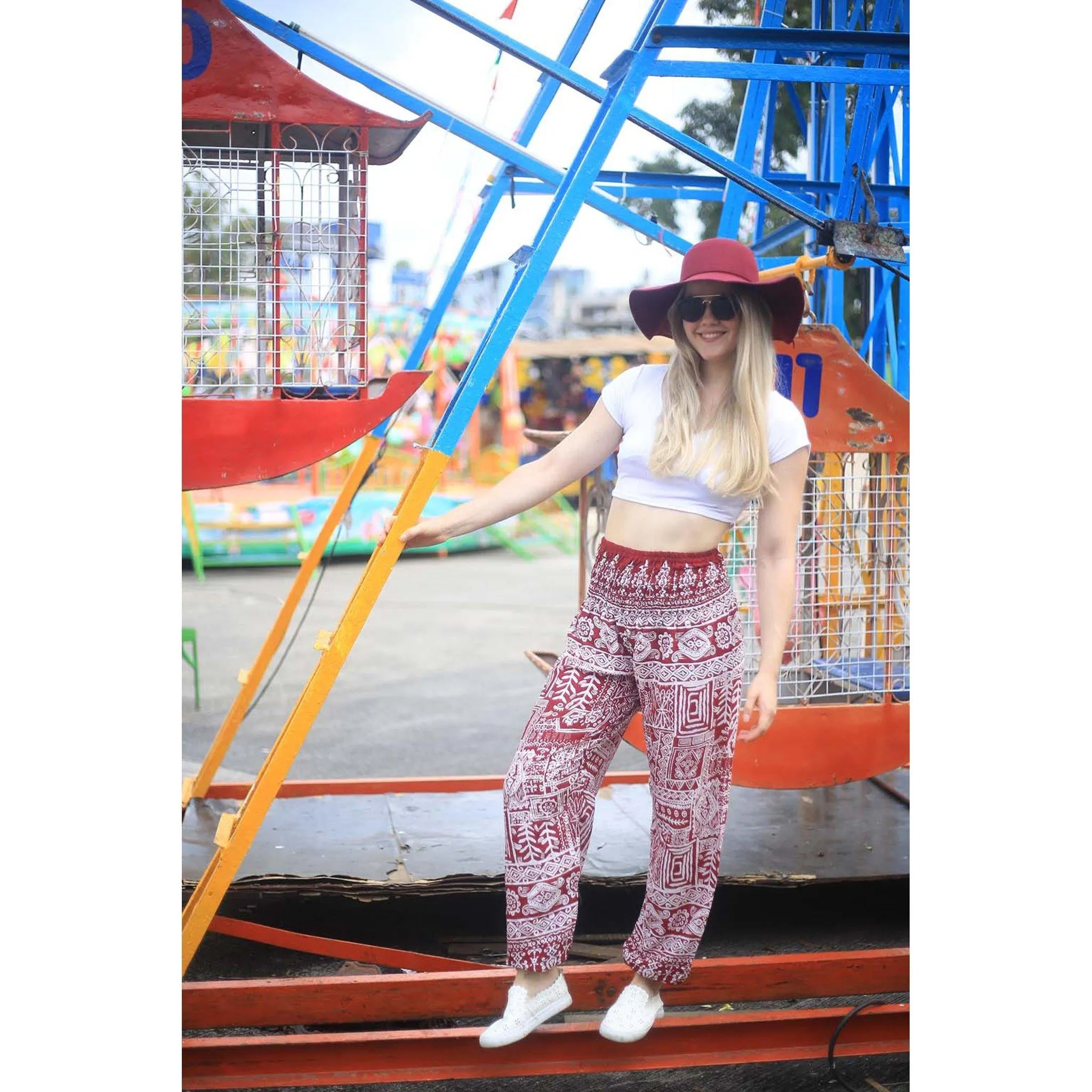Gypsy Pants - Aztec Red
