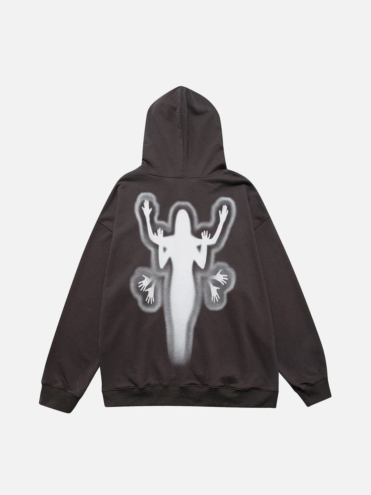 Hands Human Silhouette Hoodie