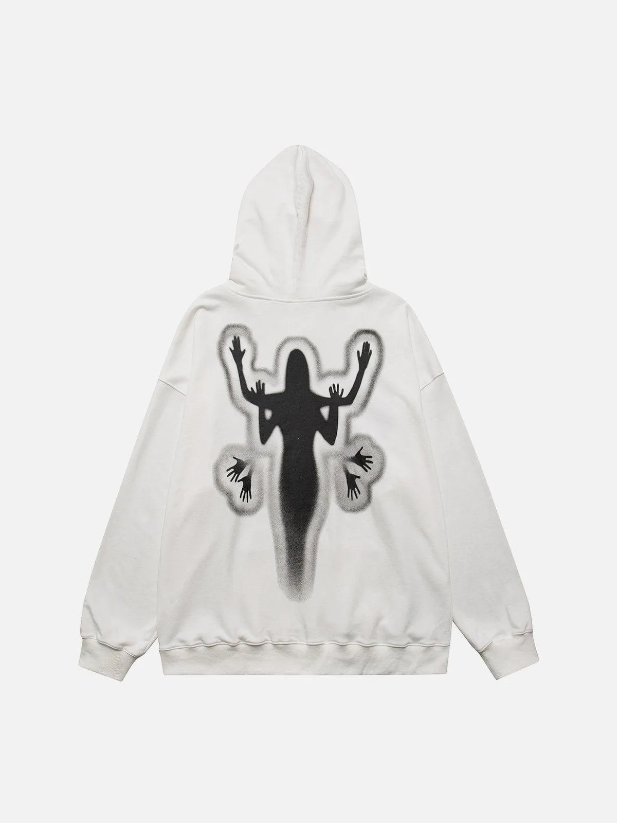 Hands Human Silhouette Hoodie