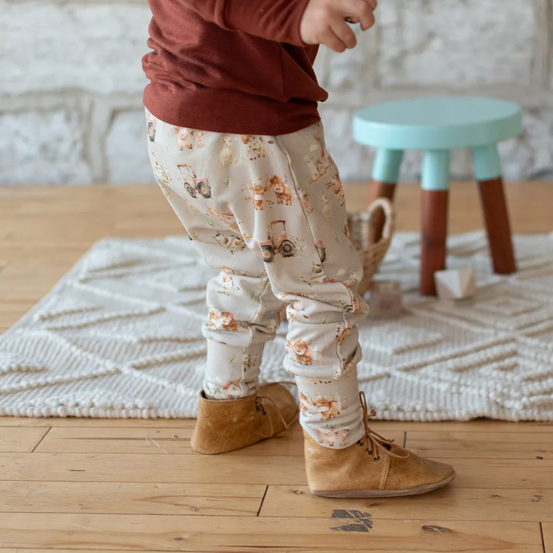 Happy Farm Grow-With-Me Harem Pants