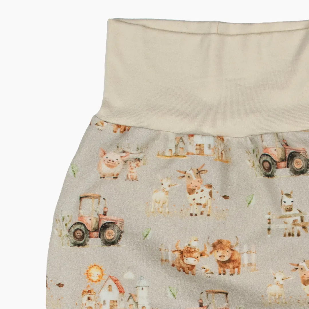 Happy Farm Grow-With-Me Harem Pants