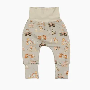 Happy Farm Grow-With-Me Harem Pants