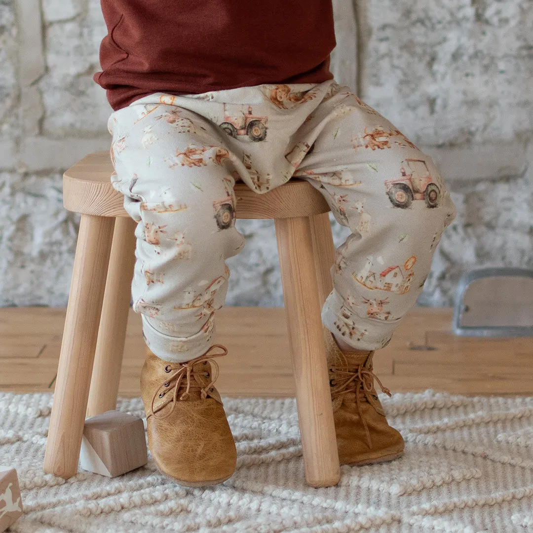 Happy Farm Grow-With-Me Harem Pants