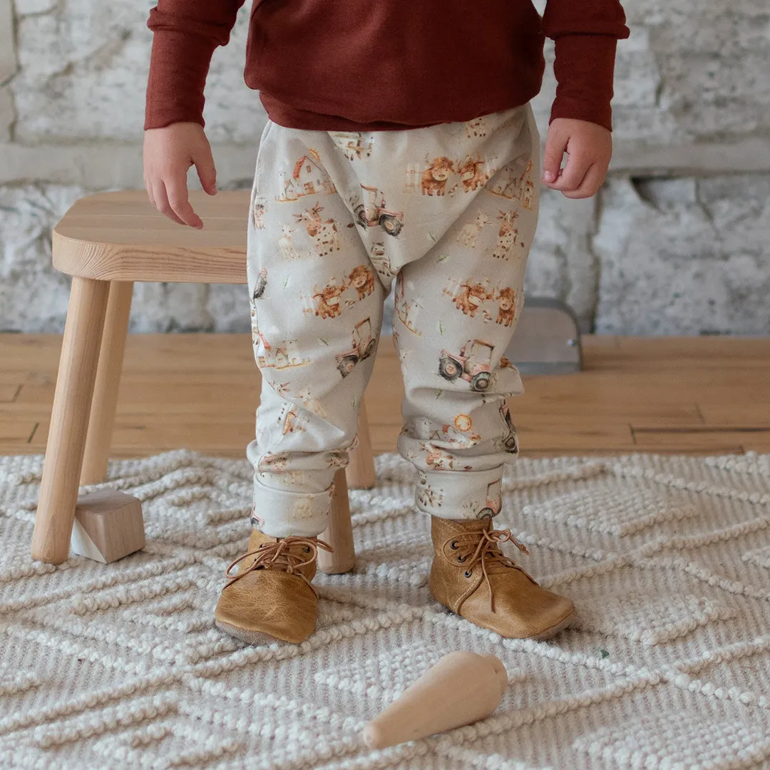 Happy Farm Grow-With-Me Harem Pants