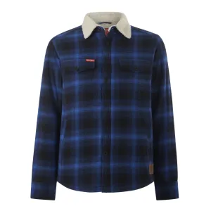 Hard Yakka Men's Sherpa Trucker Jacket - Blue Knight