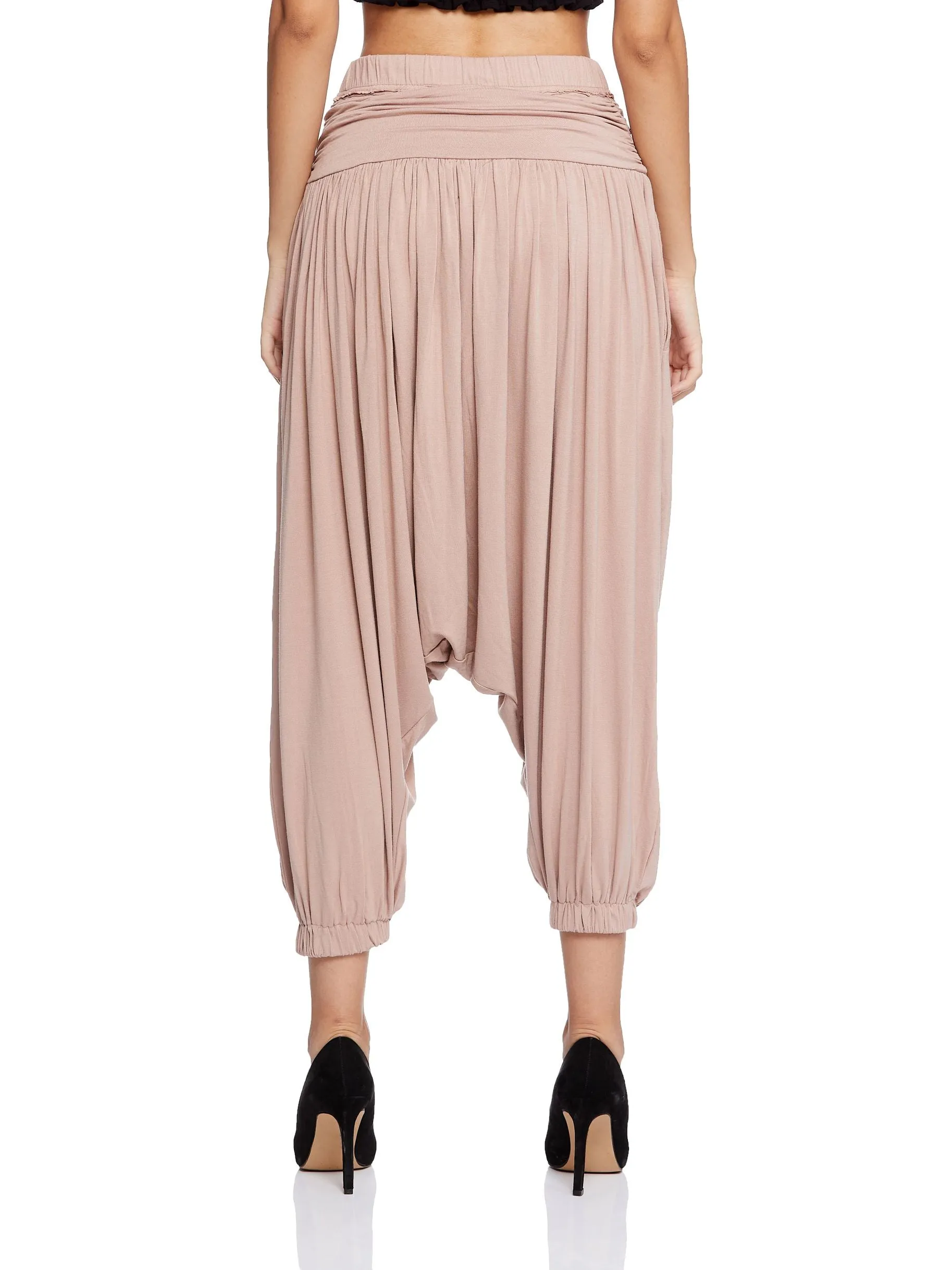 HAREM PANT (DUSTY ROSE)