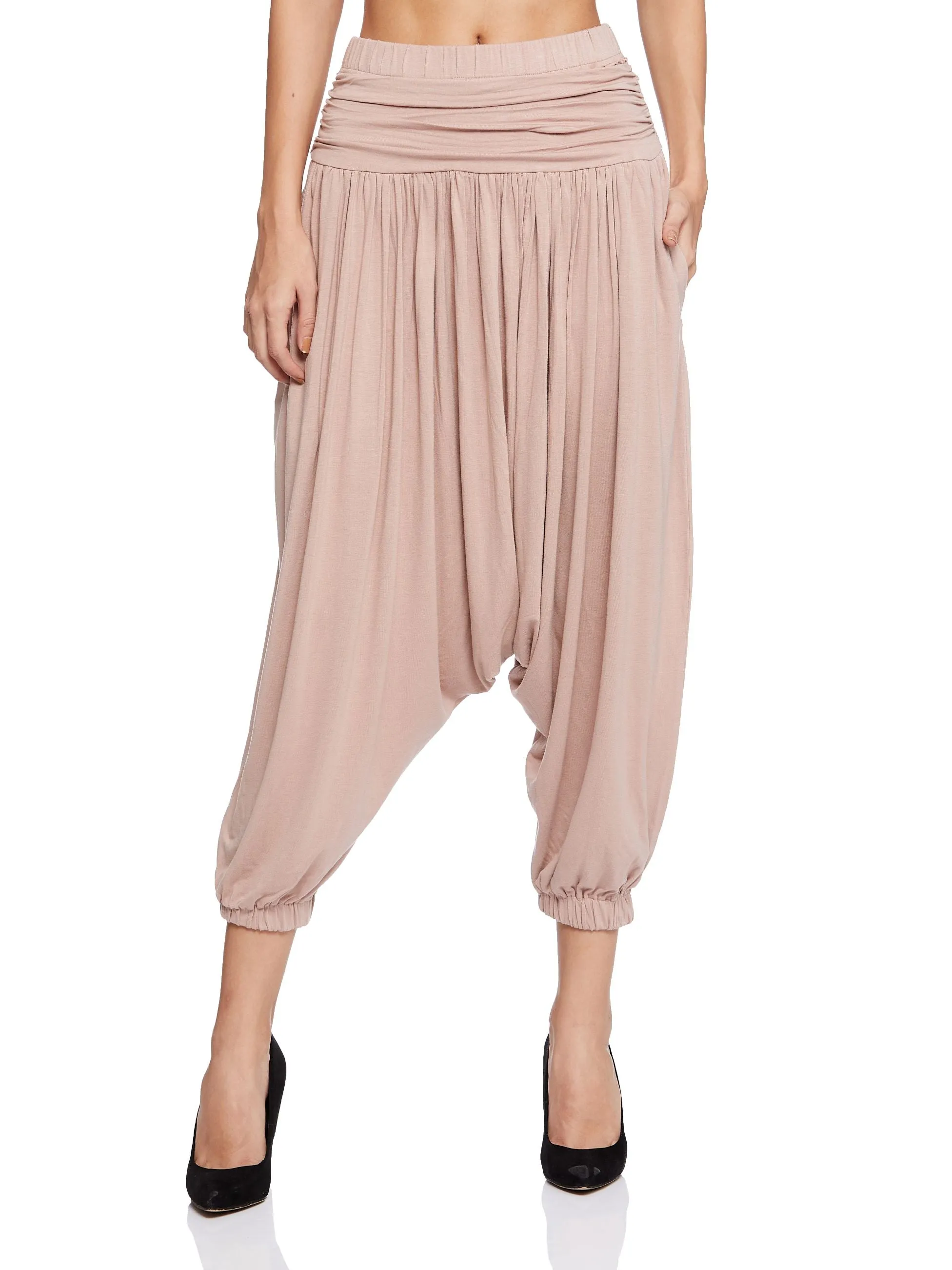 HAREM PANT (DUSTY ROSE)