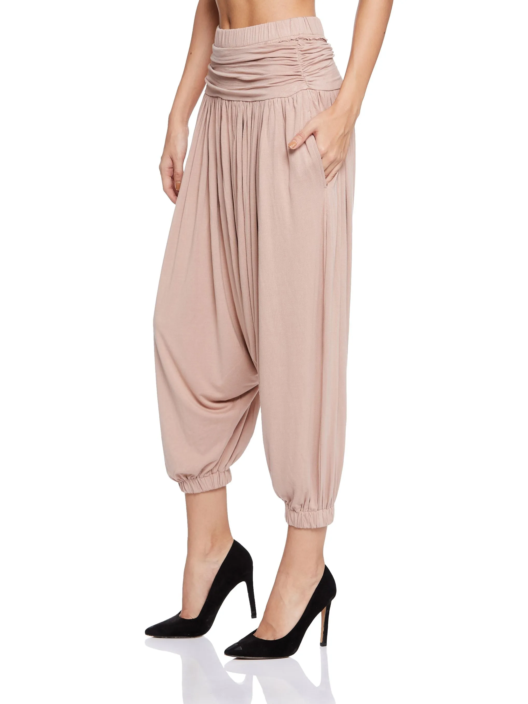 HAREM PANT (DUSTY ROSE)