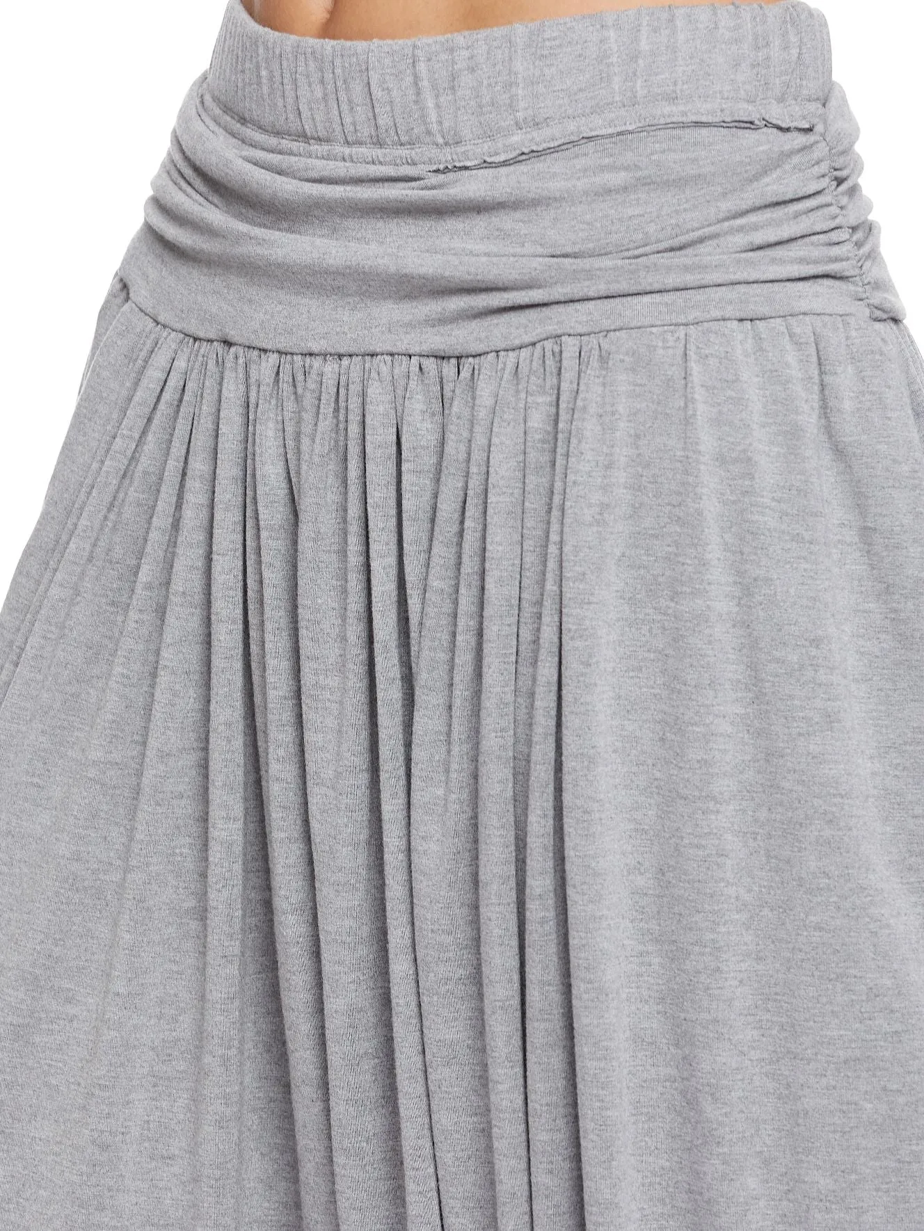 HAREM PANT (HEATHER GREY)