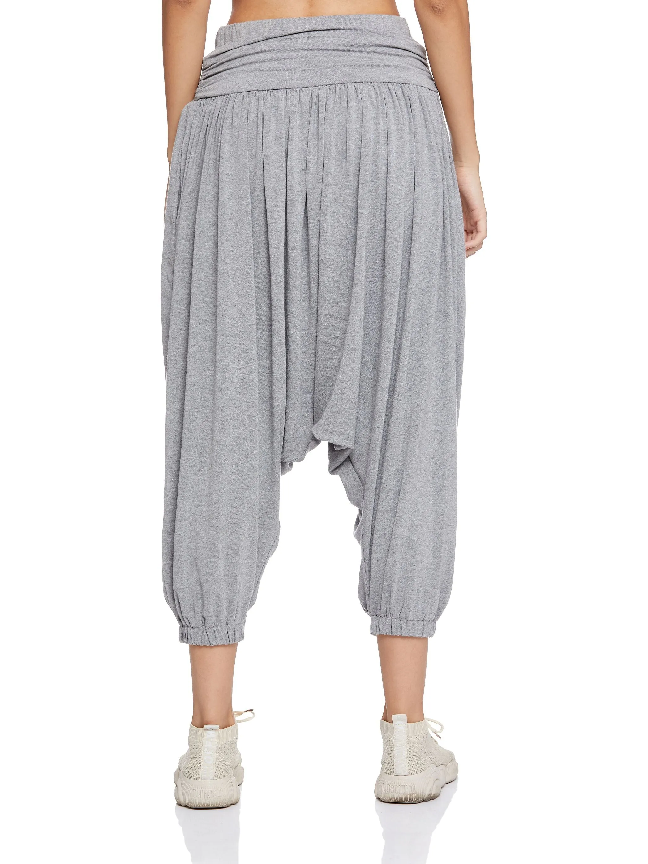 HAREM PANT (HEATHER GREY)
