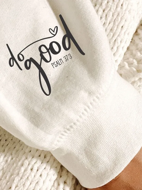 Heart/Cross Left Chest CrewNeck Sweatshirt