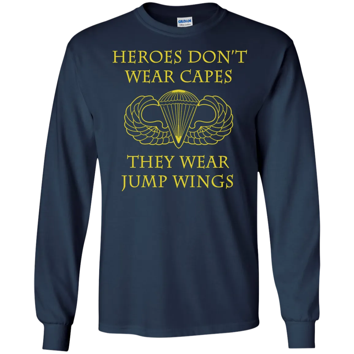 Heroes Don't Wear Capes they Wear Jump Wings Shirt, Hoodie, Tank