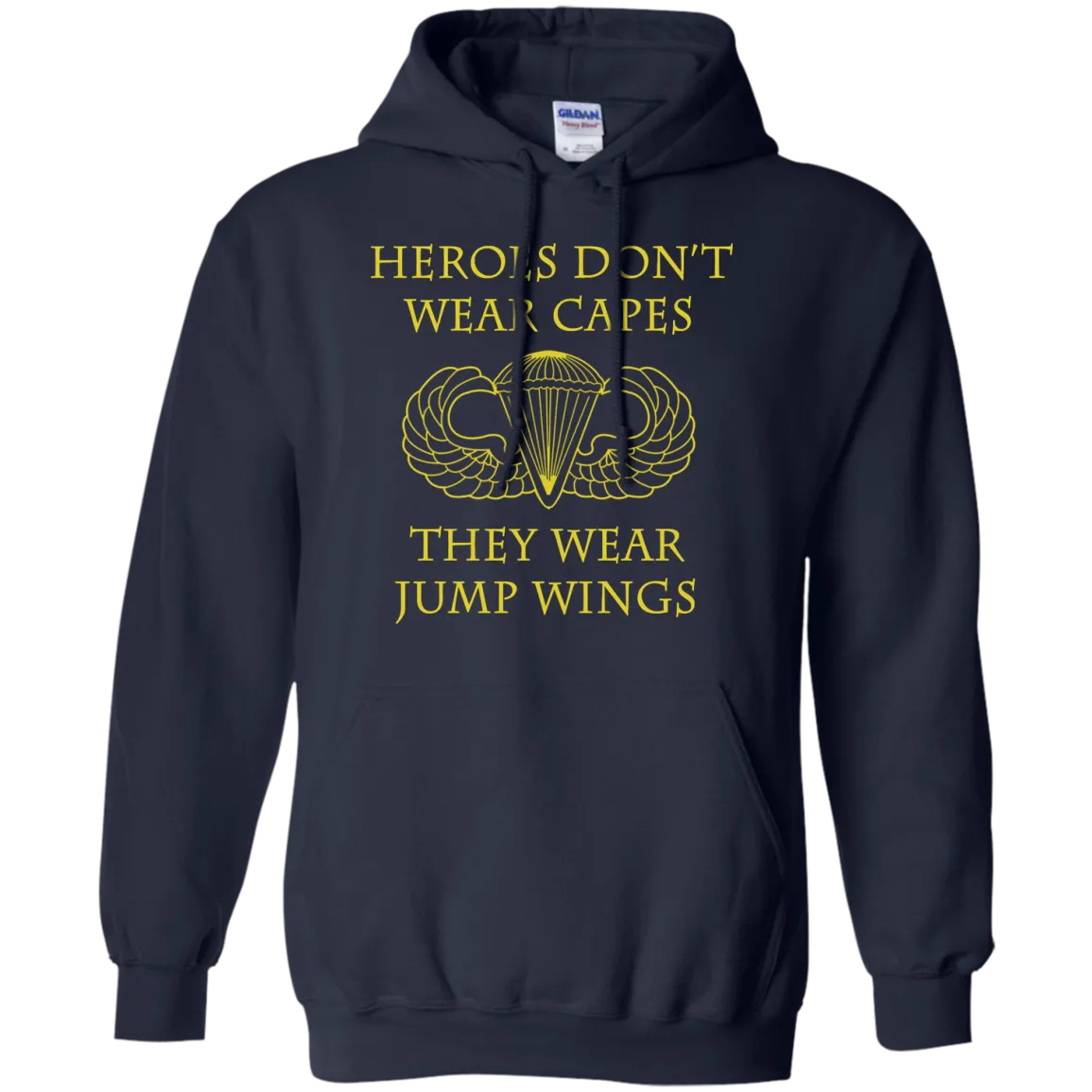 Heroes Don't Wear Capes they Wear Jump Wings Shirt, Hoodie, Tank