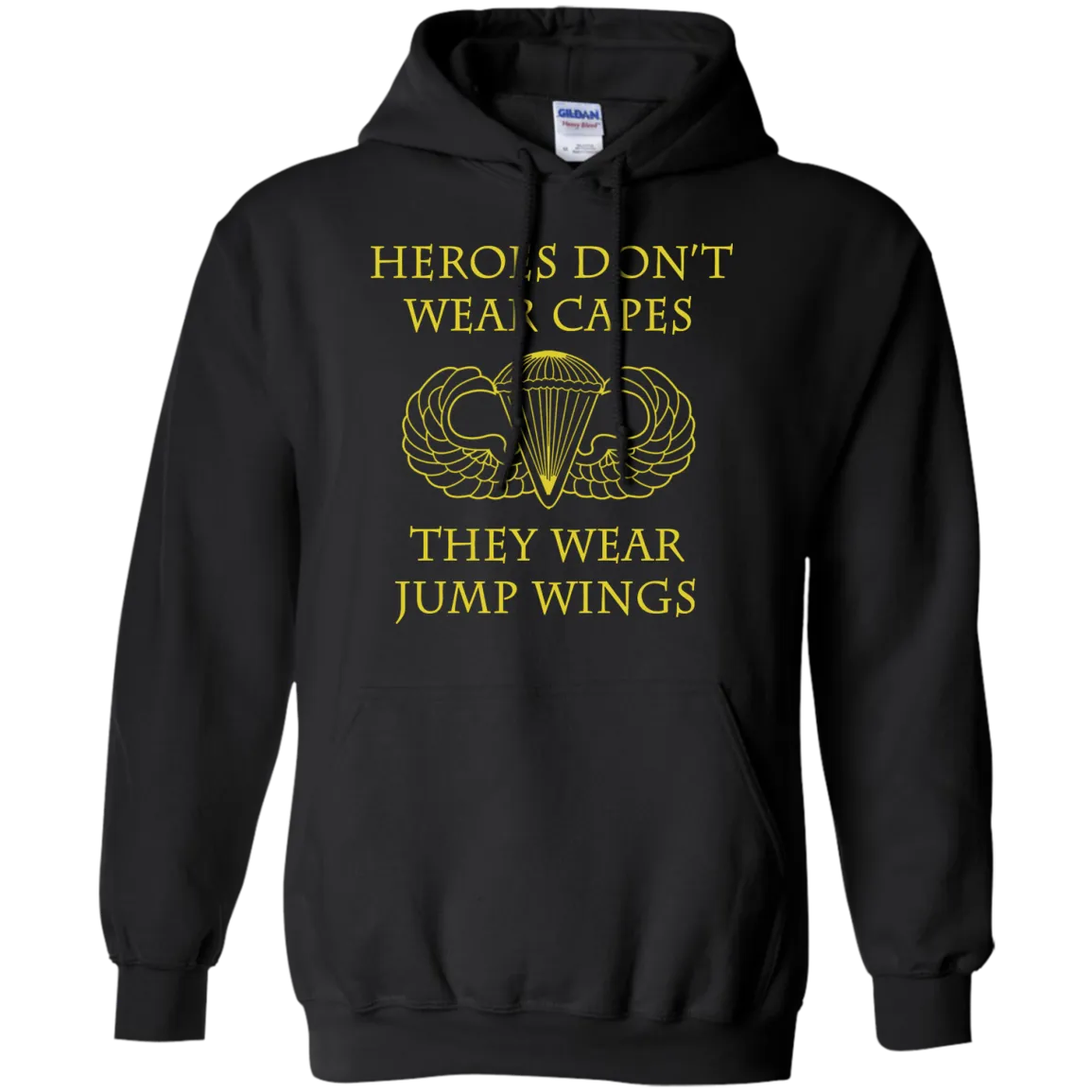 Heroes Don't Wear Capes they Wear Jump Wings Shirt, Hoodie, Tank