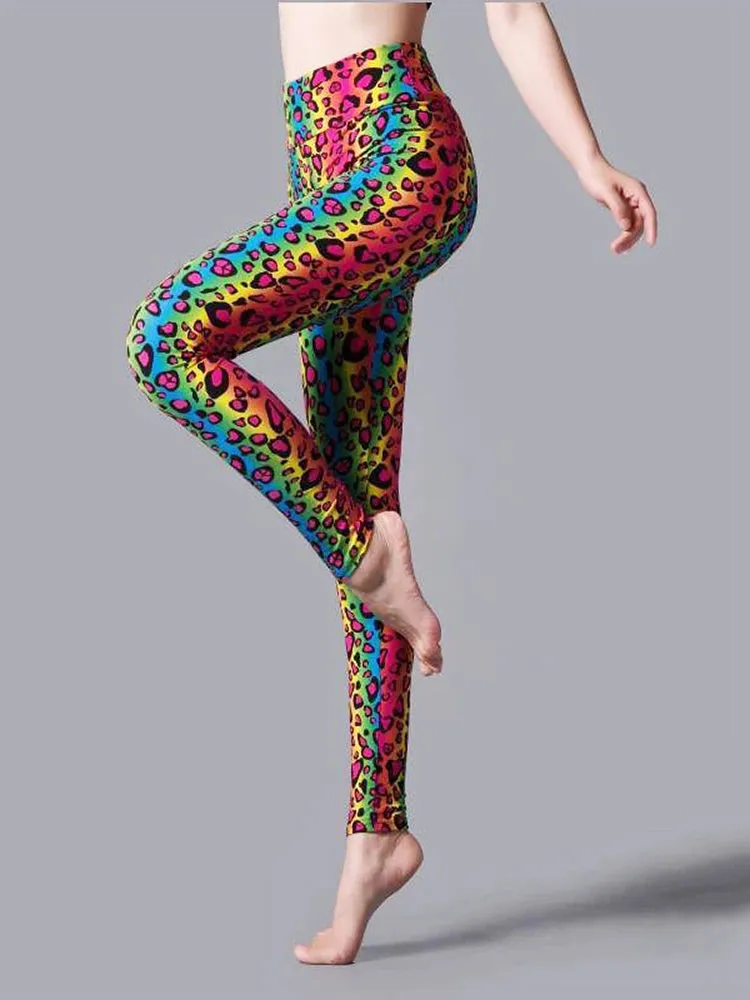 High Waist Leopard Print Leggings: Sexy Summer Fitness Wear
