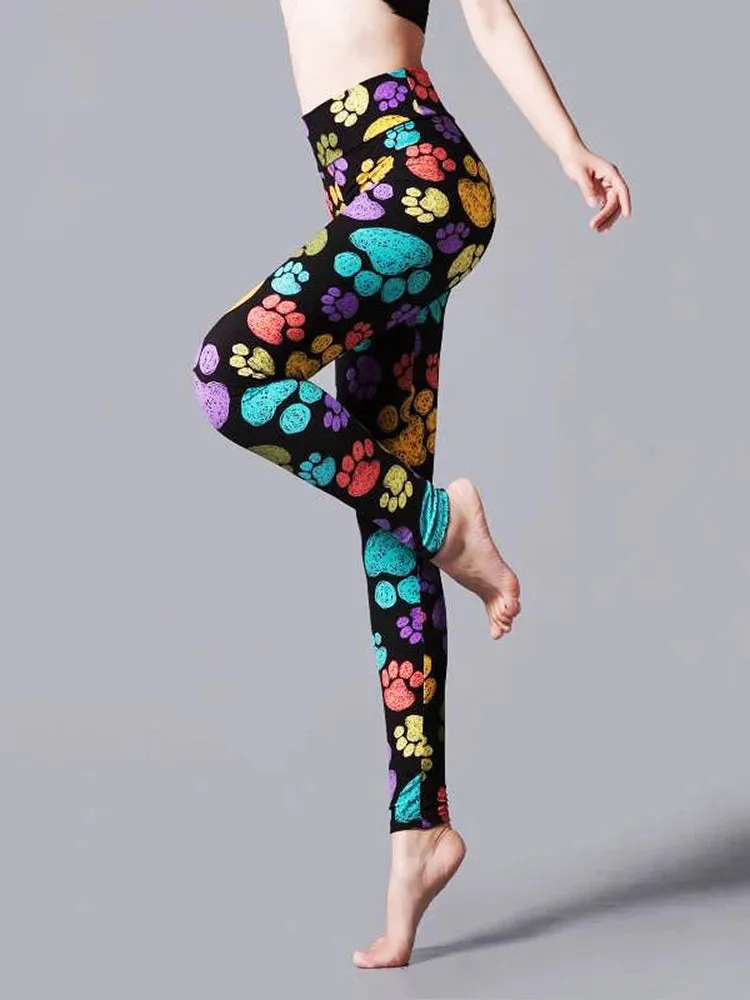 High Waist Leopard Print Leggings: Sexy Summer Fitness Wear