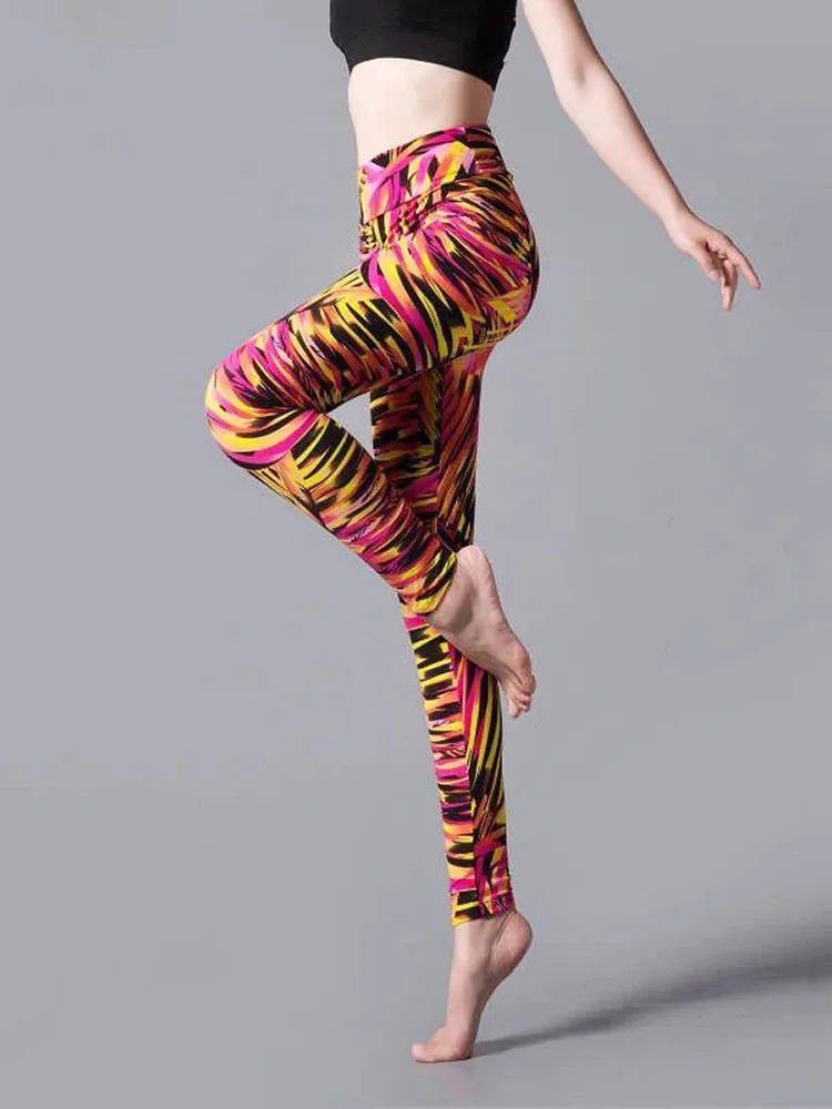 High Waist Leopard Print Leggings: Sexy Summer Fitness Wear