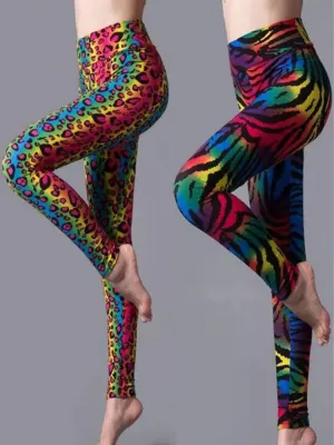 High Waist Leopard Print Leggings: Sexy Summer Fitness Wear