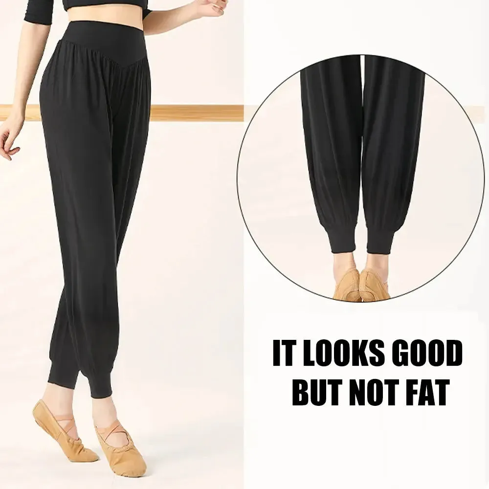 High Waist Wide Leg Yoga Pant for Women, Loose Leggings, Seamless Fitness Workout Tights, Gym Sports Casual Slimming Clothing