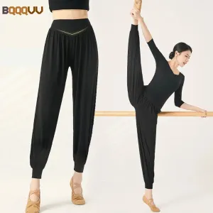 High Waist Wide Leg Yoga Pant for Women, Loose Leggings, Seamless Fitness Workout Tights, Gym Sports Casual Slimming Clothing