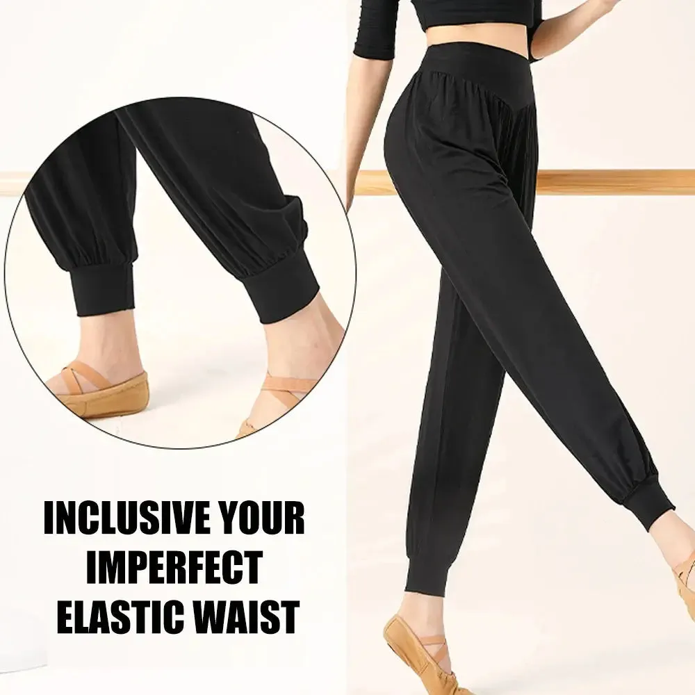 High Waist Wide Leg Yoga Pant for Women, Loose Leggings, Seamless Fitness Workout Tights, Gym Sports Casual Slimming Clothing