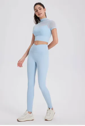 High Waisted Seamless Workout Leggings | Peach Lift Yoga Pants