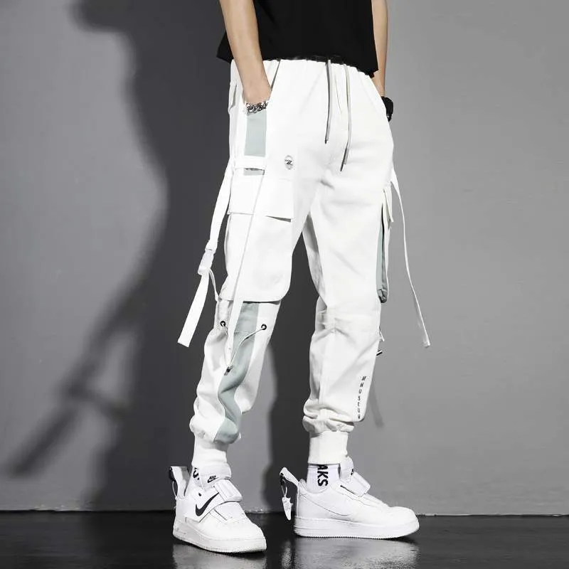 Hip Hop Cargo Pants Men Streetwear