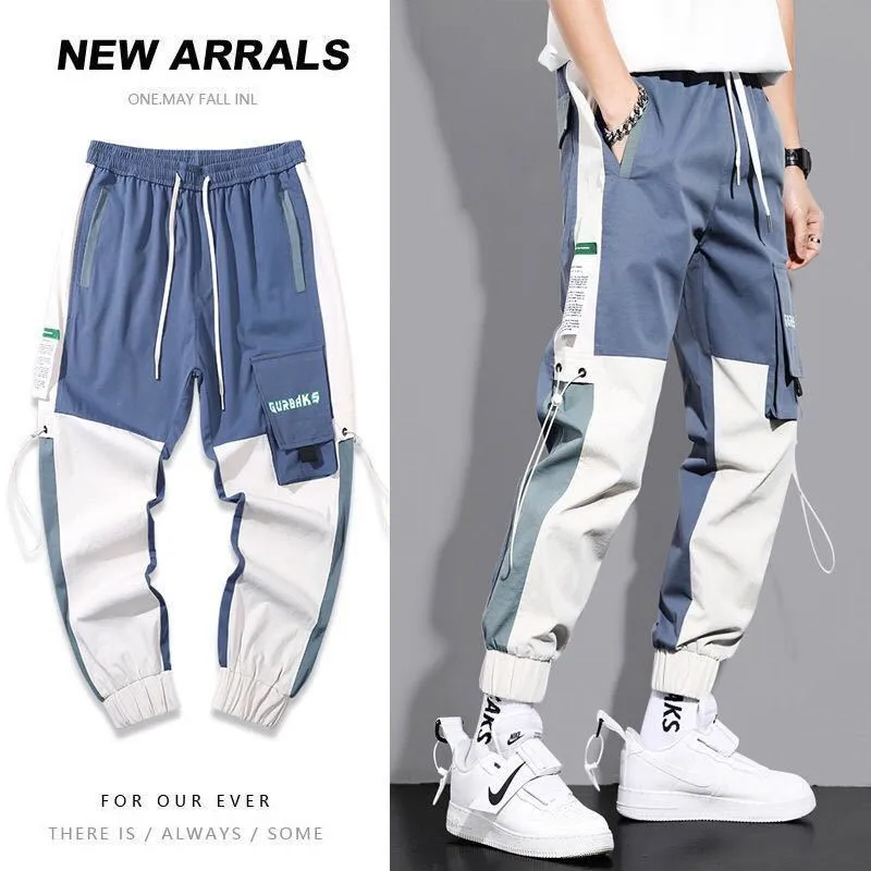 Hip Hop Cargo Pants Men Streetwear